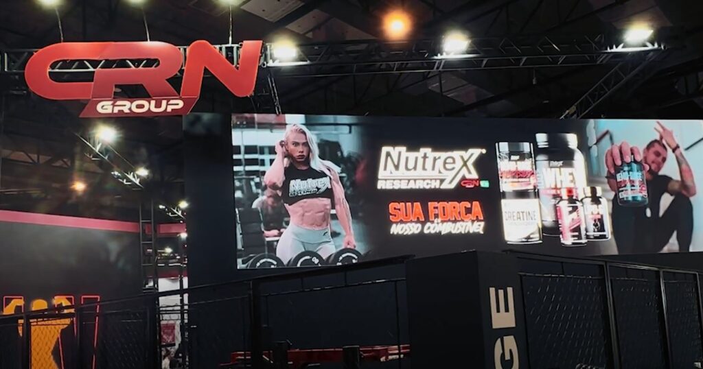 Locação de Painel de LED Indoor para CR Nutrition