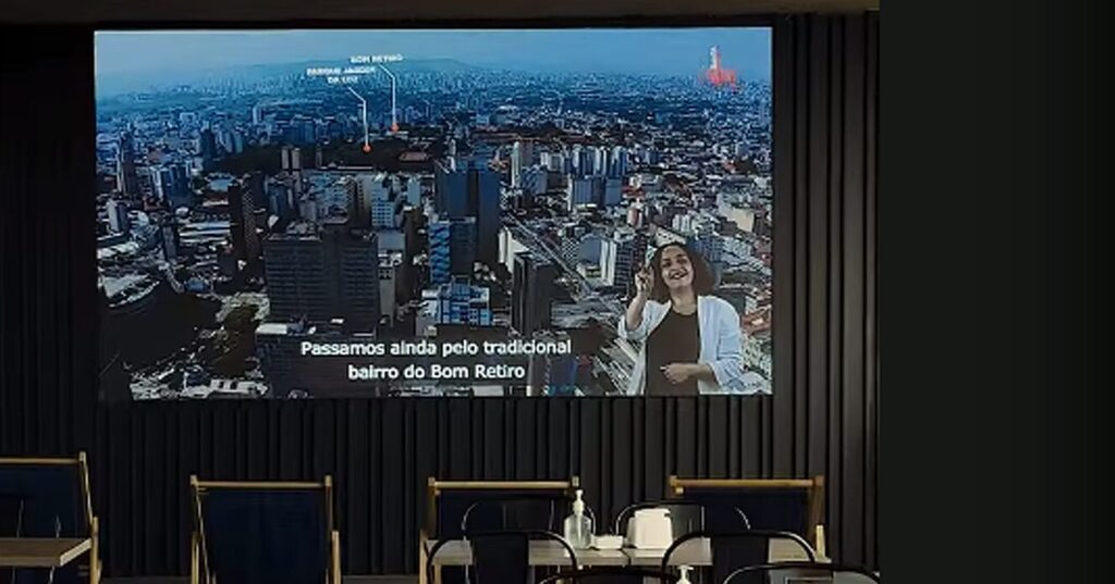 Painel de LED Indoor no Sampa Sky