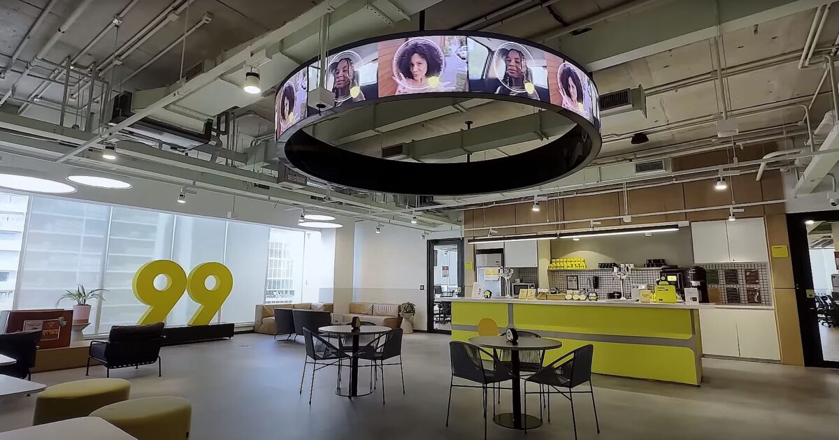 Painel de LED Flexível na 99 App