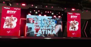 Aluguel de painel de LED para o Grupo CR Nutrition aluguel de painel de led para palco da btff