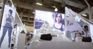 Aluguel de painel de LED para a Labellamafia painel de led indoor labellamafia 1200x630