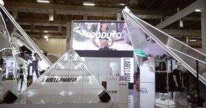 Aluguel de painel de LED para a Labellamafia painel de led para stand da labellamafia