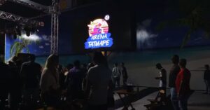 Painel de LED P5 Outdoor na Arena Tatuapé arena