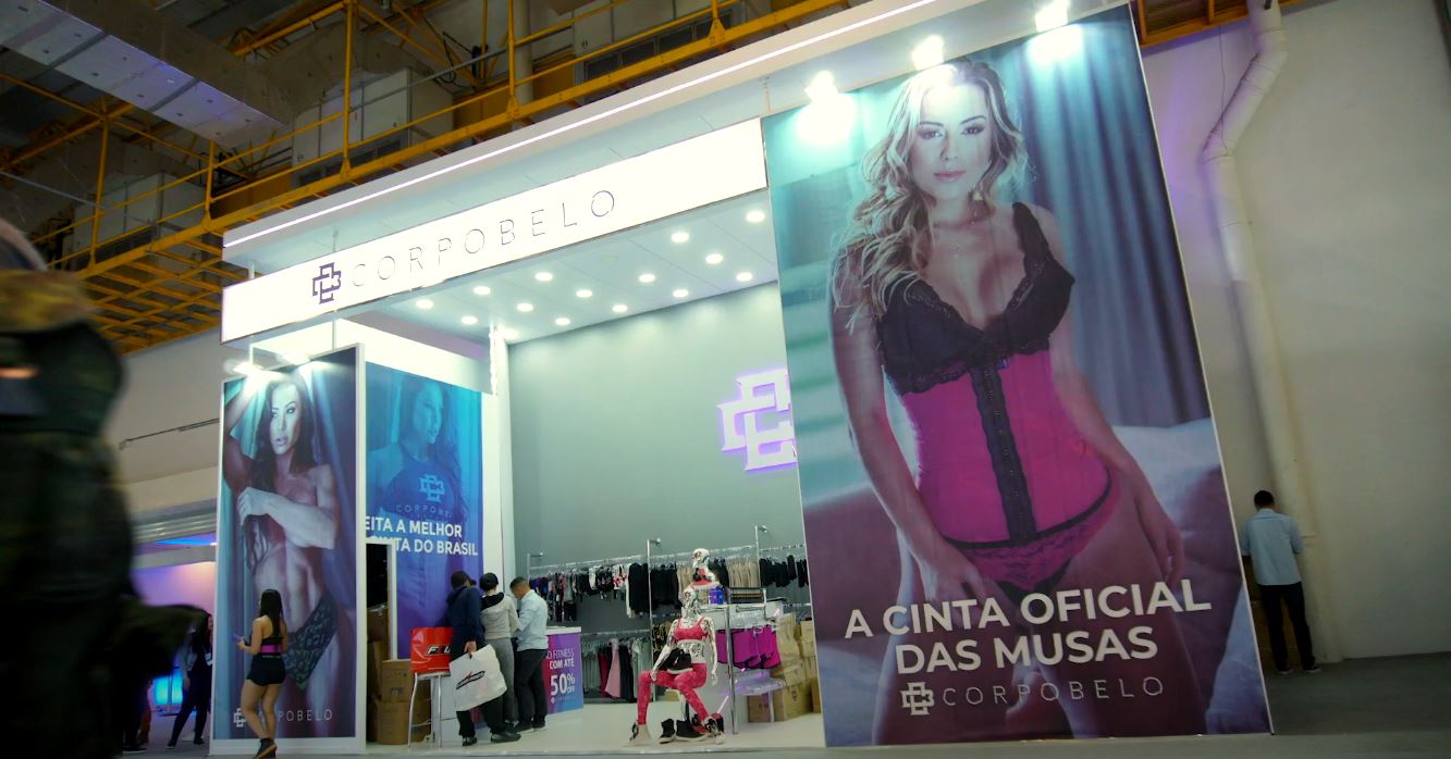 Locação de Painel de LED para a Corpo Belo