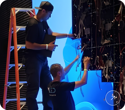 Instalação nacional com equipe própria