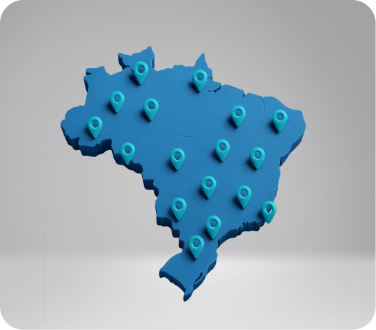 Maior rede de suporte técnico do Brasil