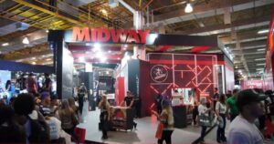 Locação de Painel de LED para Midway midway3