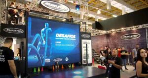 Locação de Painel de LED para Muscletech muscle
