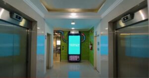 Totem de LED P2 para a PAYNET paynet2