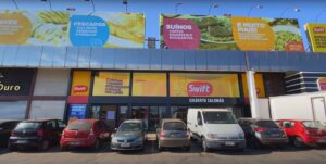 Painel de LED Indoor nas Lojas Swift swift 2