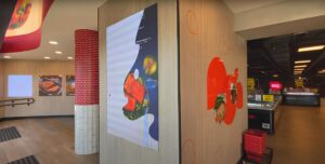 Painel de LED Indoor nas Lojas Swift swift 6