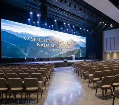 Igrejas e auditórios