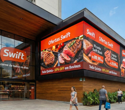 Fachadas comerciais e corporativas