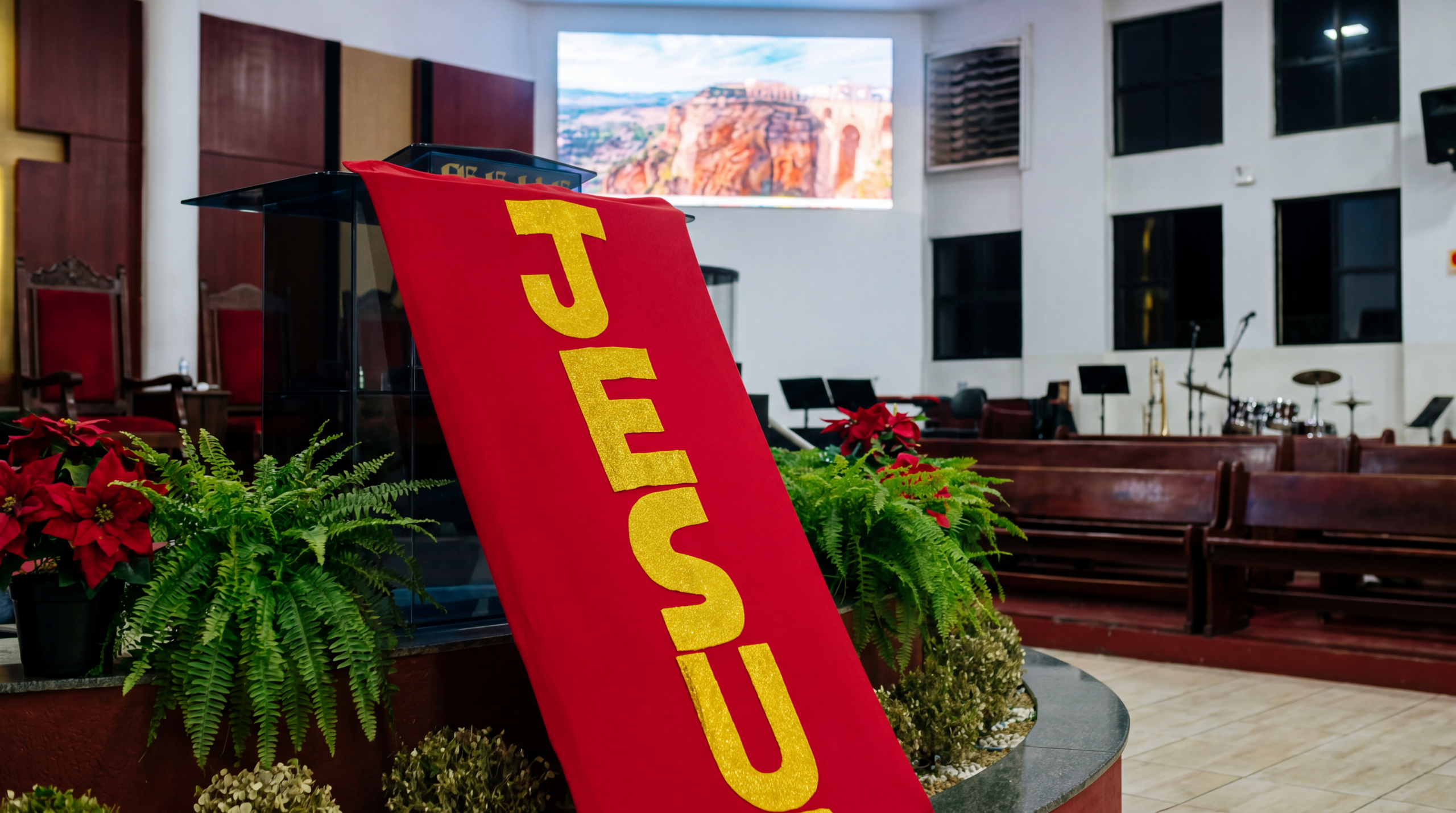Palco Produção de grande evento