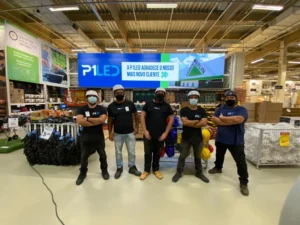 Painel de LED P1LED