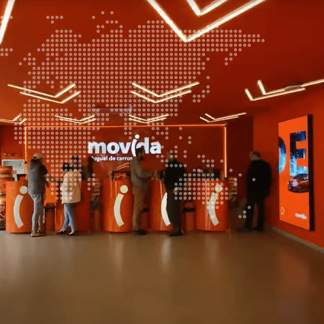 O laranja da marca, vivo em cada tela