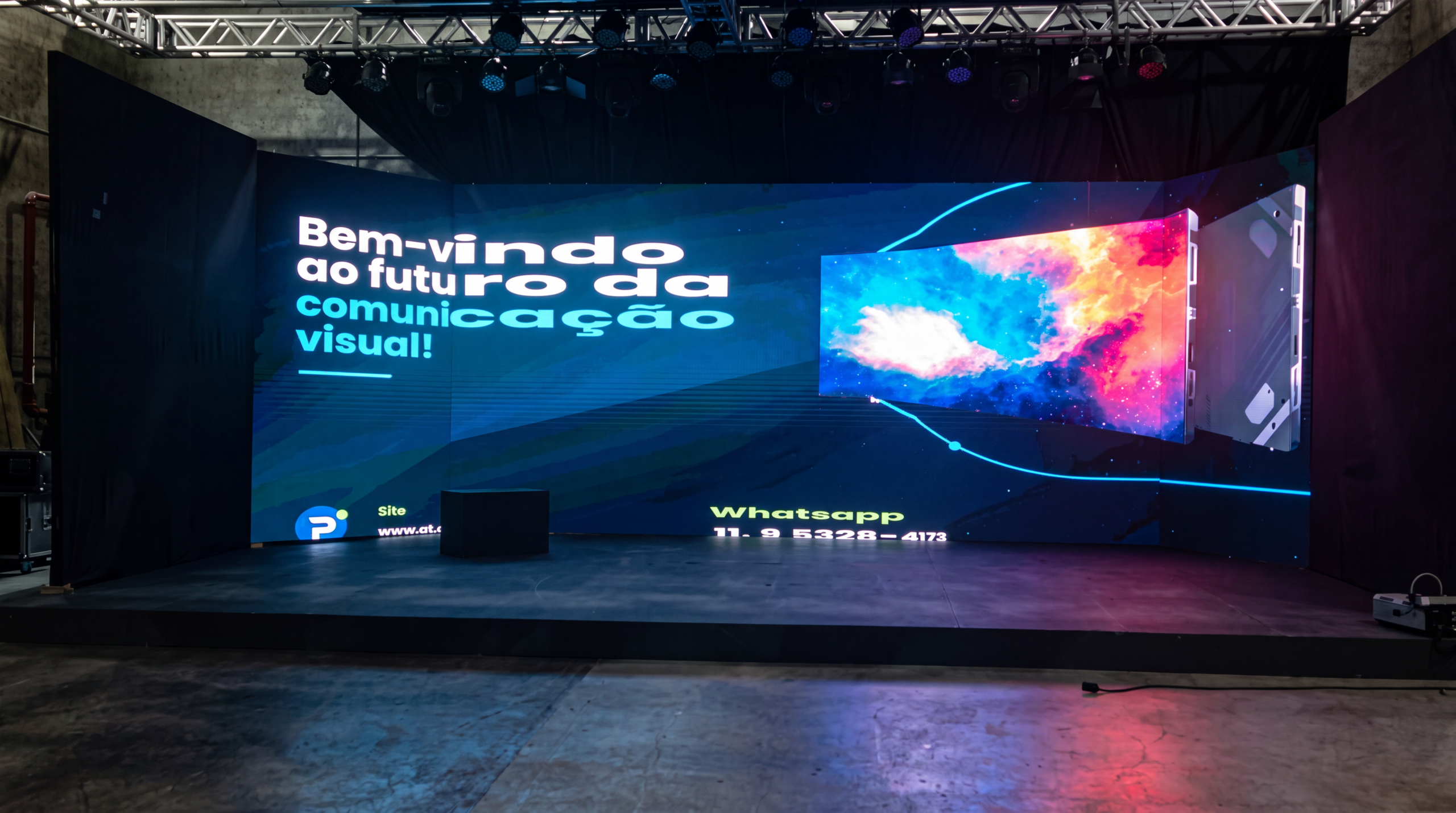 Palco Produção de grande evento
